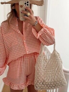 Cream Macramé Tote Bag - Handmade Boho Shoulder Bag